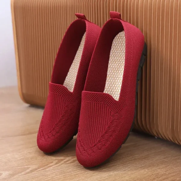 New Mesh Breathable Light Slip-On Flat Casual Loafers Shoes Women - Image 20