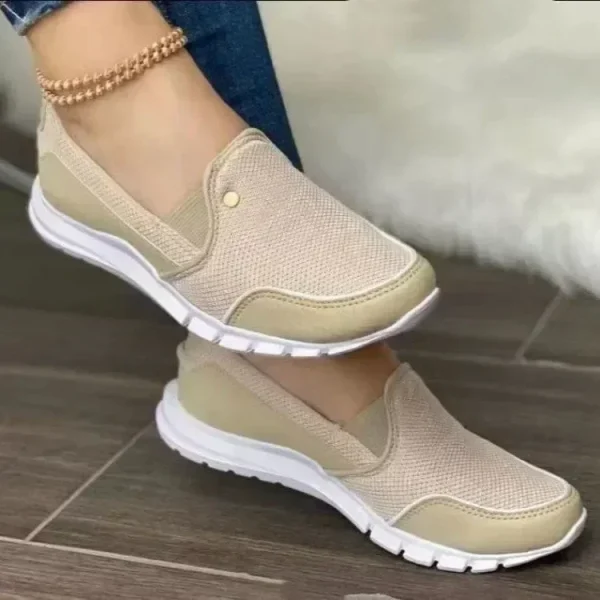2025 Summer Mesh One-Step Flat Shoes Women Casual Fashion - Image 4