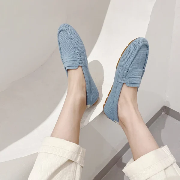Women's Flat Shoes Soft Sole Anti-Slip Casual Bean Large Size 2025 - Image 18