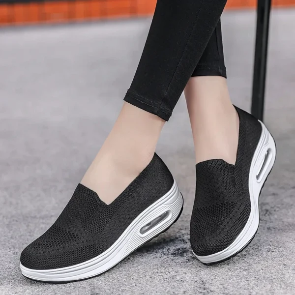 EOFK Women's Mesh Loafers Breathable Casual Walking Shoes Summer - Image 5