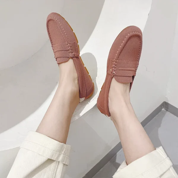 Women's Flat Shoes Soft Sole Anti-Slip Casual Bean Large Size 2025 - Image 13