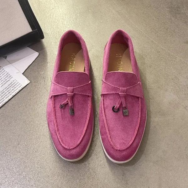Spring Autumn Soft Sole Loafers Women Large Size Commuting Shoes - Image 2