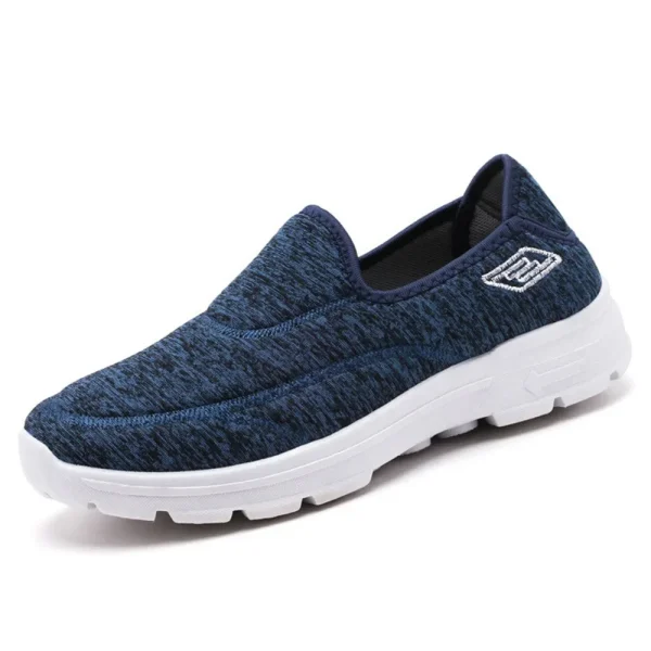 Mesh Walking Shoes Unisex Breathable Casual Sneakers Soft Flats Loafers - Image 4