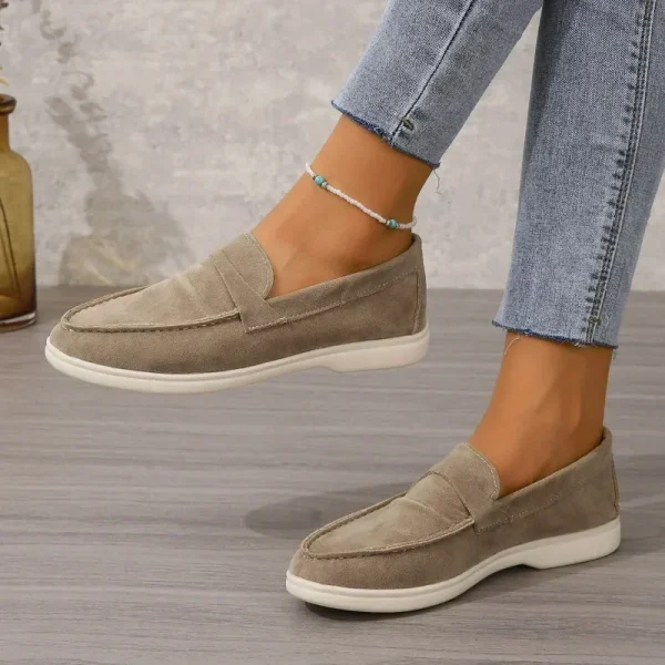 Plus Size Women’s Slip-On Sneakers Casual Flats Walking Loafers - Image 6