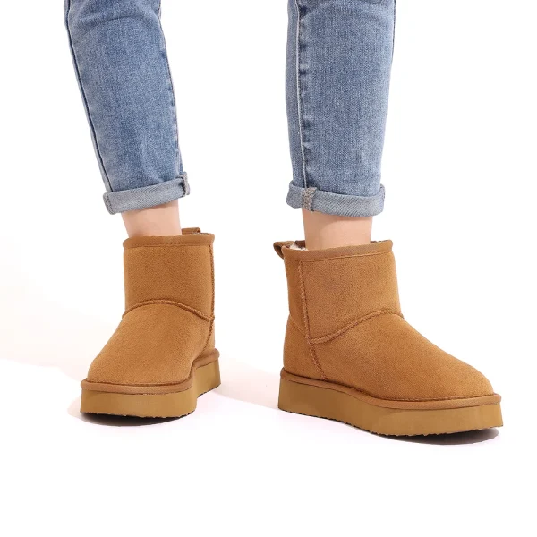 Evshine Winter Warm Boots For Women Non-Slip Indoor Outdoor Shoes - Image 7